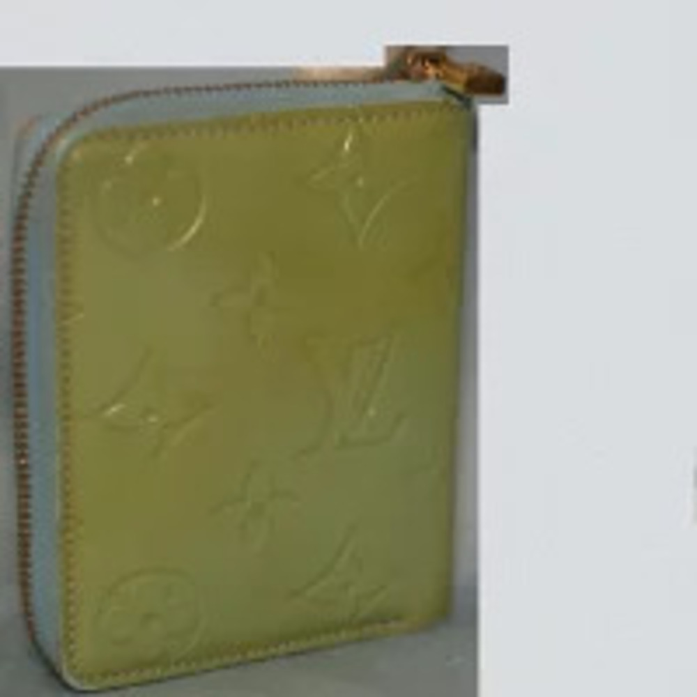 Louis Vuitton Vernis Zippered Wallet Bloom Baby Blue - Picture 3 of 3